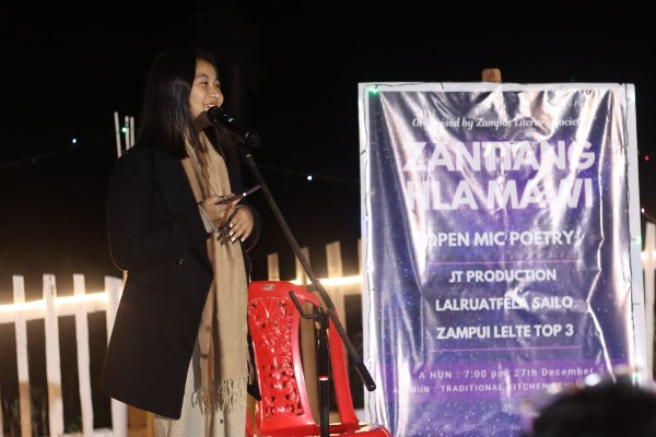 youths of jampui hill decorate the festive season with literary event