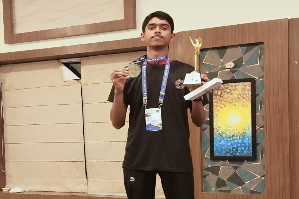 tripura boy shines in world yoga cup secures first place in traditional jr team category