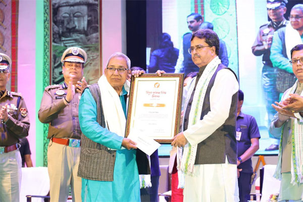 tripura honors excellence list of recipients of statehood day awards