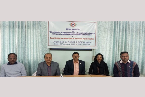 gbp hospital joins hands with mohan foundation life-saving organ transplants in tripura soon