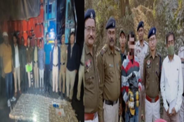 tripura police intercept truck with narcotics worth rs 30 crore nab 3 drug peddlers in 48 hours