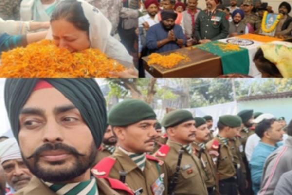 hazaribagh bids tearful farewell to captain karamjit singh a hero forever