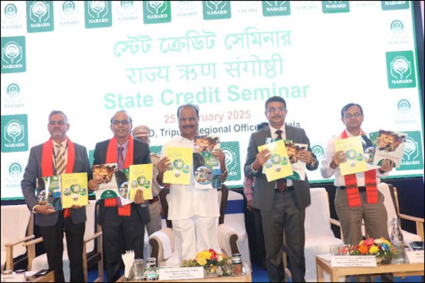 tripura governor indrasena reddy nallu launches nabard state focus paper in agartala