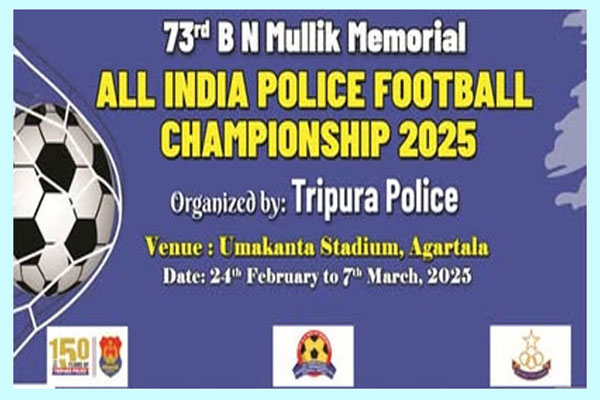 tripura 73rd bn mullick police football championship finals set for thrilling showdowns