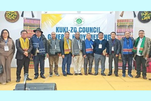 kuki-zo council declares indefinite shutdown over bus service resumption in manipur