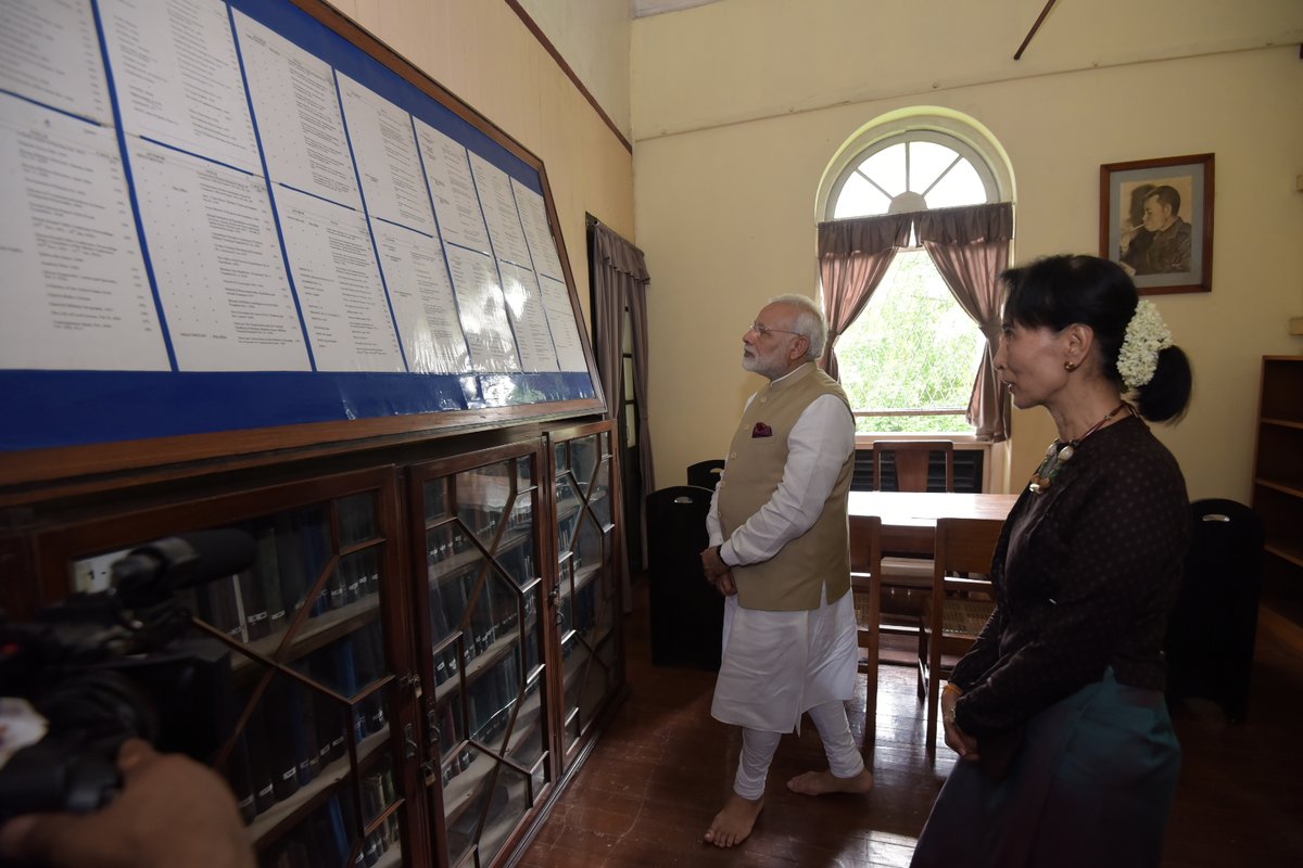 Myanmar Visit: PM Modi visits different religious, historic monuments