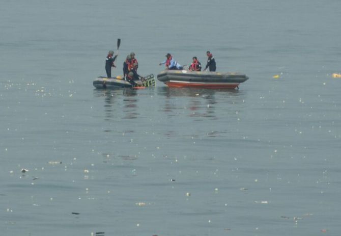 ONGC helicopter crashes off Mumbai Coast; five dead