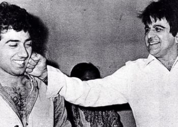 Dharmendra recalls the time when Dilip Kumar visited Sunny Deol's film set