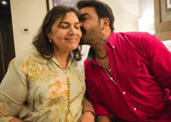 Mohanlal showers love on wife Suchitra on 37th anniversary: Forever yours