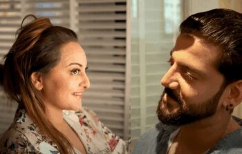 Sonakshi & Zaheer have a blast behind the scenes before their first ramp walk as a couple