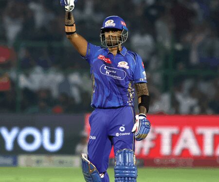 IPL 2025: Suryakumar Yadav passes Tendulkar for most runs by MI batter in single edition