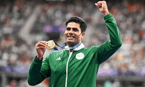 Pakistan's Olympic champion Arshad Nadeem's Instagram account blocked in India