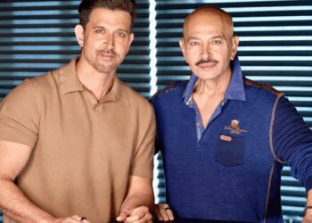 Rakesh Roshan shares screen with son Hrithik for the first time, calls it a moment to cherish forever