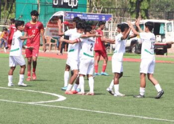 Ricky Kharkongor’s strike takes Meghalaya into Swami Vivekananda Men’s U20 NFC semis
