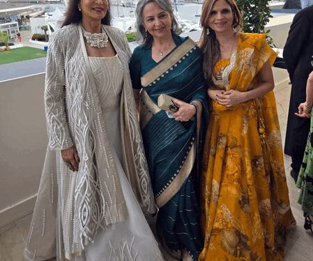 Saba shares ‘more moments’ of mother Sharmila Tagore, Simi Grewal from Cannes