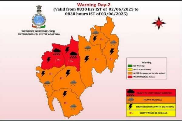 IMD-Issues-Red-Alert-in-Tripura