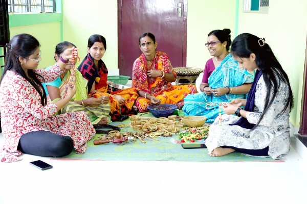 How SHG Didis of Tripura Are Shaping Green Fashion Through Eco-Jewellery
