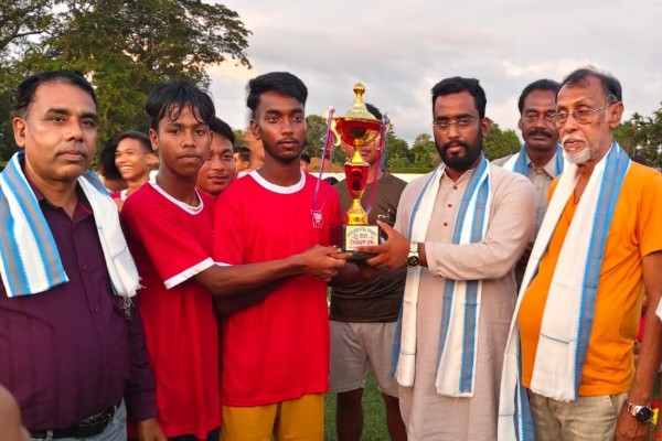 Sports Thriving in Tripura : One-Day Football Tournament in South Tripura District