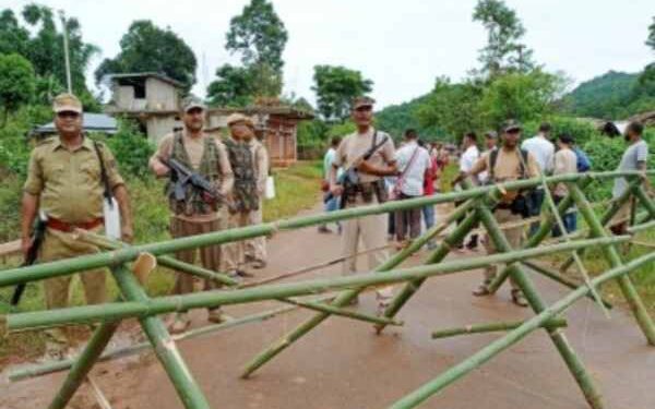 Territorial dispute along Assam-Meghalaya border reignites tension, plantation drive disrupted