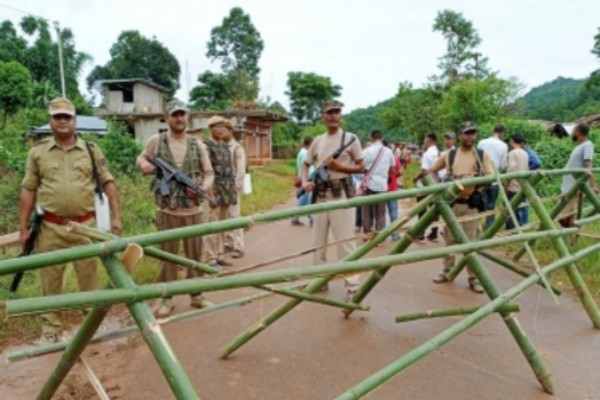 Territorial dispute along Assam-Meghalaya border reignites tension, plantation drive disrupted