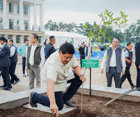 Two crore saplings planted in Meghalaya in five years: CM Conrad Sangma