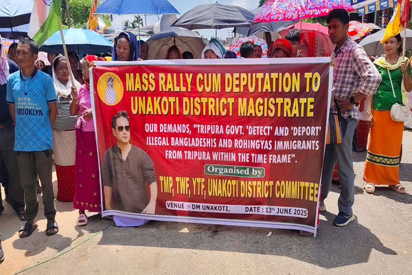 Tipra-Motha-Demands-Action-on-Illegal-Entry-in-Tripura