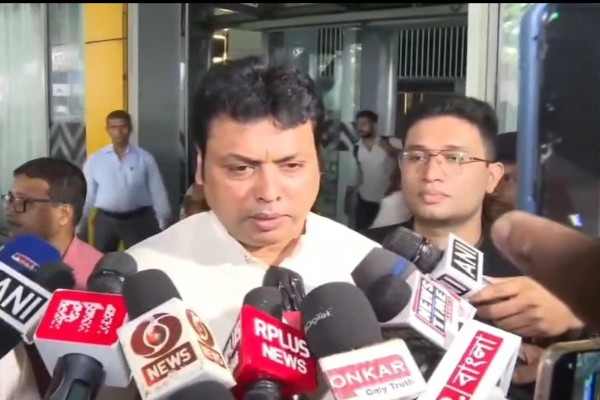 Undemocratic Governance prevailing in Bengal, alleged Biplab Deb