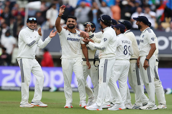 Shubman Shines, Akash Roars against England: India Breach Edgbaston Fortress