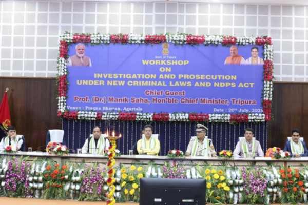 New Criminal Laws and NDPS Act: Dr Manik Saha Says Govt making all out efforts for Full-Fledged Implementation