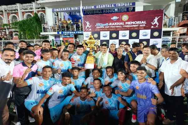 Tripura: Forward emerge champion, Blood Mouth Club Finish as Runners-Up in Rakhal Shield knockout Football