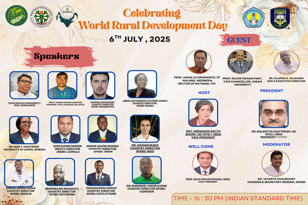 GFSRD celebrates World Rural Development Day 2025