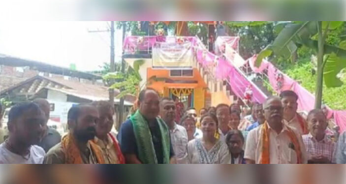 Tallest statue in Assam Honouring Dr SP Mukherjee unveiled