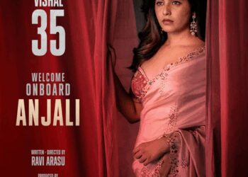 Actress Anjali comes onboard actor Vishal's film with director Ravi Arasu
