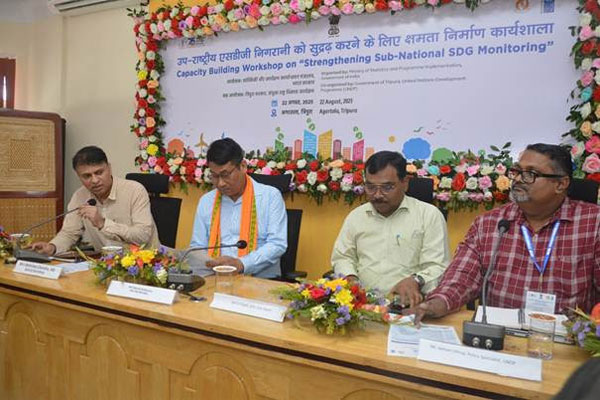 Capacity Building Workshop on SDG Monitoring Held in Agartala