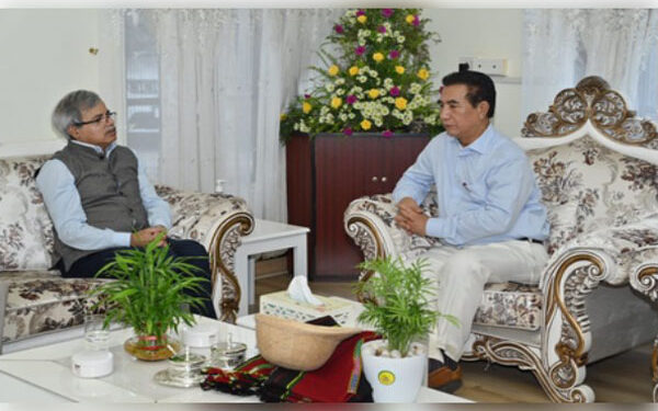 Railway Board chairman discusses Bairabi–Sairang railway project with Mizoram CM