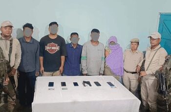 Ten militants of banned outfits arrested in three Manipur districts