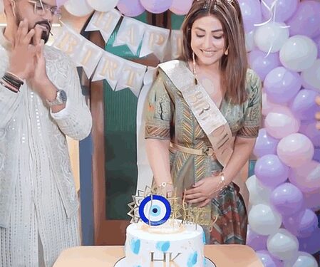 Hina Khan gets pampered with special on-set birthday celebration by husband Rocky Jaiswal