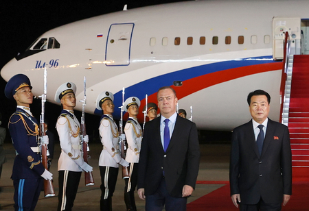 Key Russian and Chinese officials arrive in North Korea ahead of major anniversary