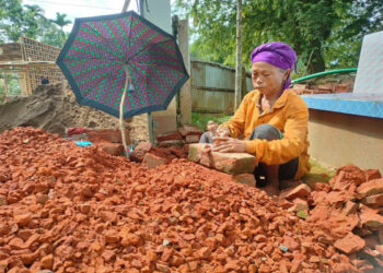 Breaking bricks to survive