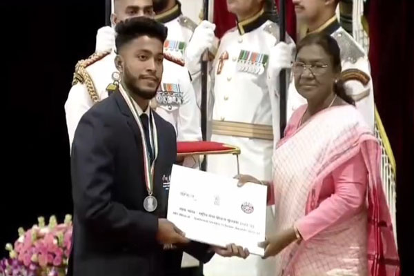 Anupam Das National NSS Award