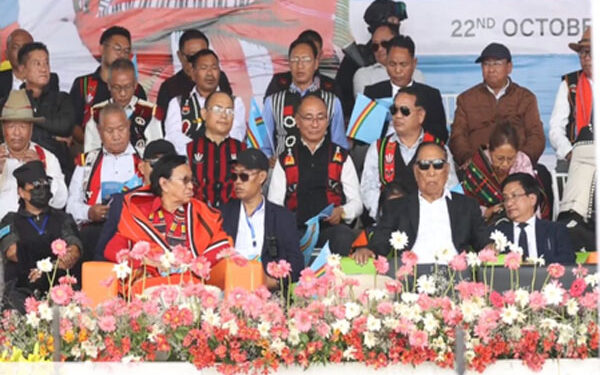 Naga Leader Thuingaleng Muivah in Manipur