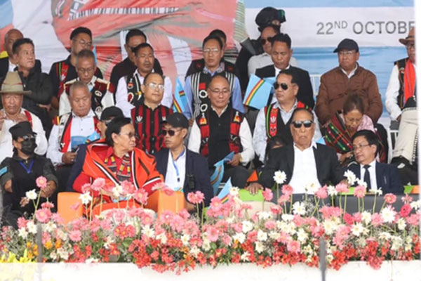 Naga Leader Thuingaleng Muivah in Manipur