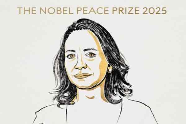 Nobel Peace Prize: Maria Corina Machado of Venezuela
