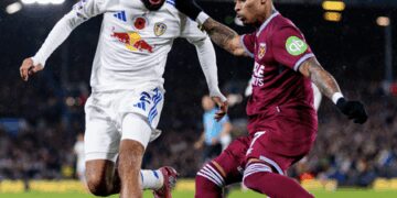 Premier League: Leeds United beat West Ham 2-1 for third win