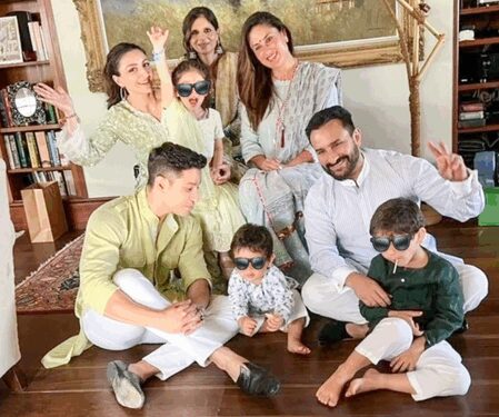 Saba Pataudi shares sweet moments of Saif Ali Khan and Kareena Kapoor on Bhai Dooj