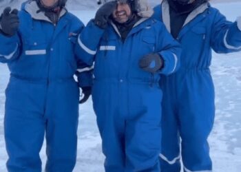 Shankar Mahadevan and sons sing "Dil Dhadakne Do" title track amid icy landscapes of Iceland