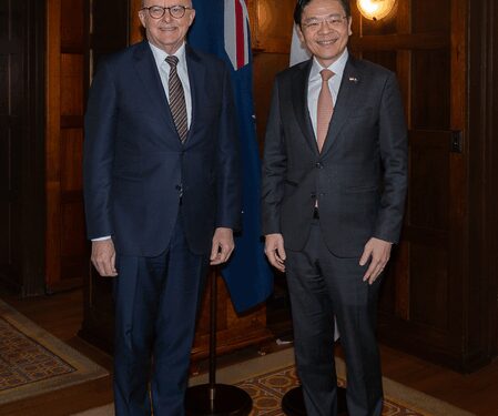 Singaporean PM Wong, Australia's Albanese launch Comprehensive Strategic Partnership 2.0