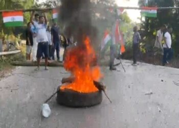 Tiprasa Civil Society Stages Protests Against Illegal Infiltration