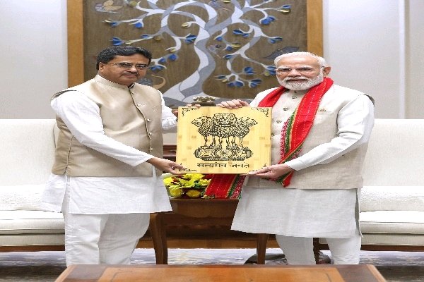 Tripura CM meets PM Modi