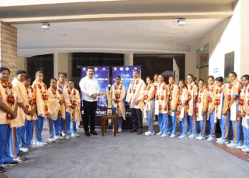'Historic win', says BJP after felicitating Blind Women's T20 Cricket team
